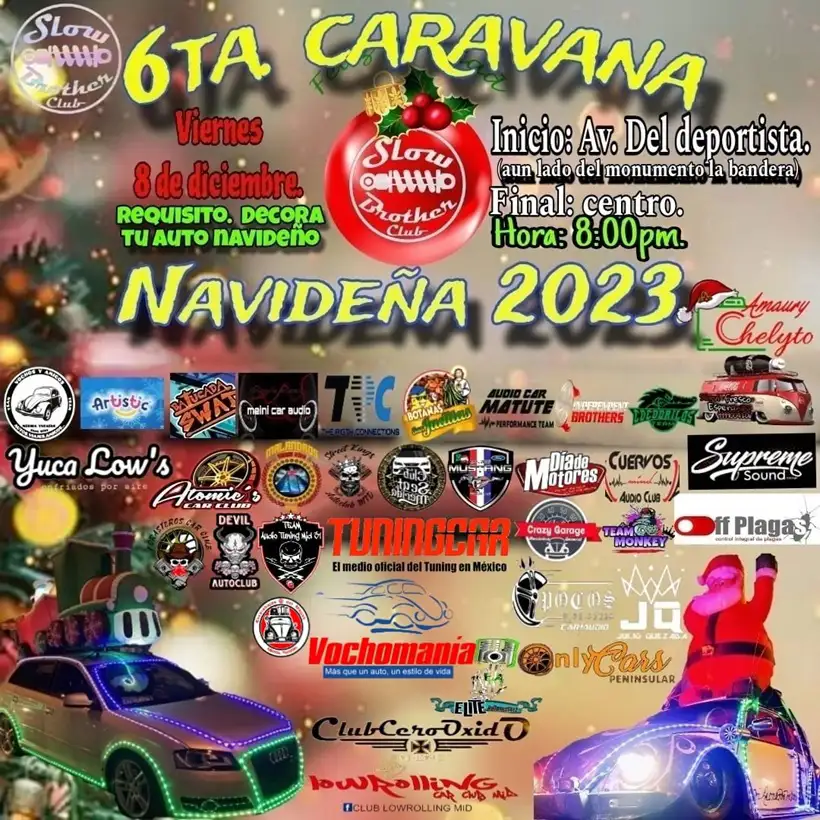 eventos autos autos modificados mexico diciembre 2023