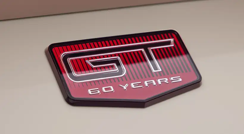 Ford Mustang Paquete de Apariencia de 60 Aniversario