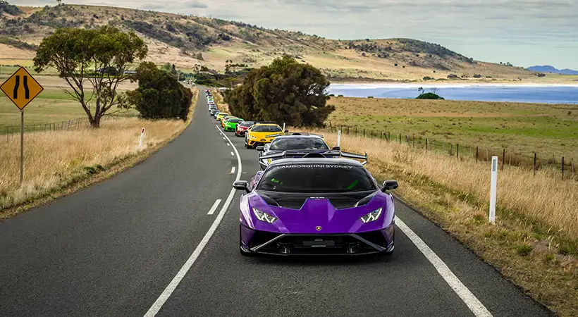 Lamborghini Esperienza Giro Oceanía