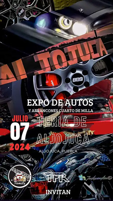 eventos de autos modificados mexico julio 2024