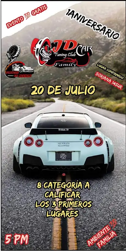 eventos de autos modificados mexico julio 2024