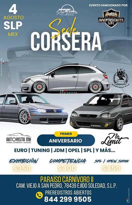 eventos autos modificados mexico agosto 2024