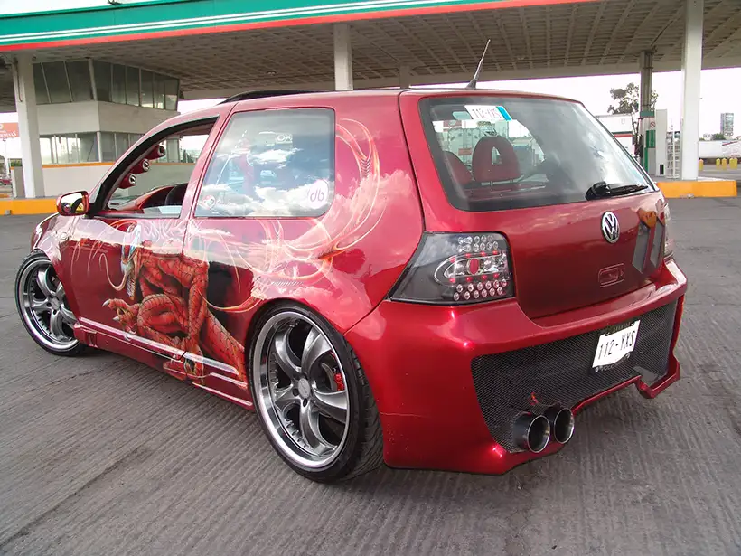 Volkswagen Golf GTI modificado