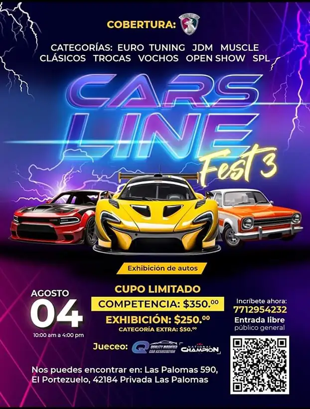 eventos autos modificados mexico agosto 2024