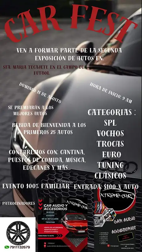 eventos autos modificados mexico agosto 2024