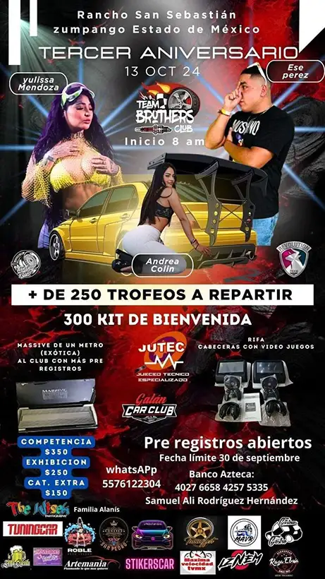 eventos autos modificados mexico octubre 2024