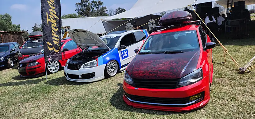 3er Aniversario Team Brothers, los autos tuning se reunieron en Zumpango