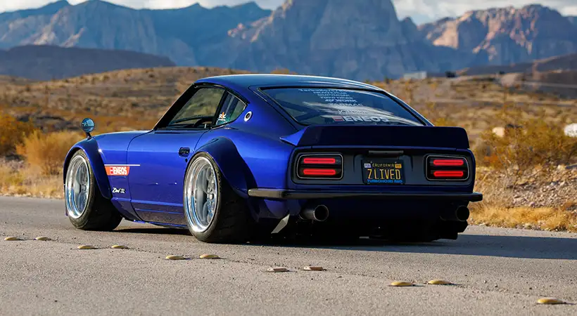 1971 Datsun 240Z devil z Wangan Midnight eneos sema show 2024