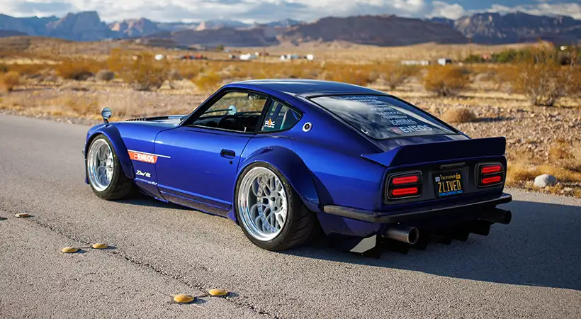 1971 Datsun 240Z devil z Wangan Midnight eneos sema show 2024