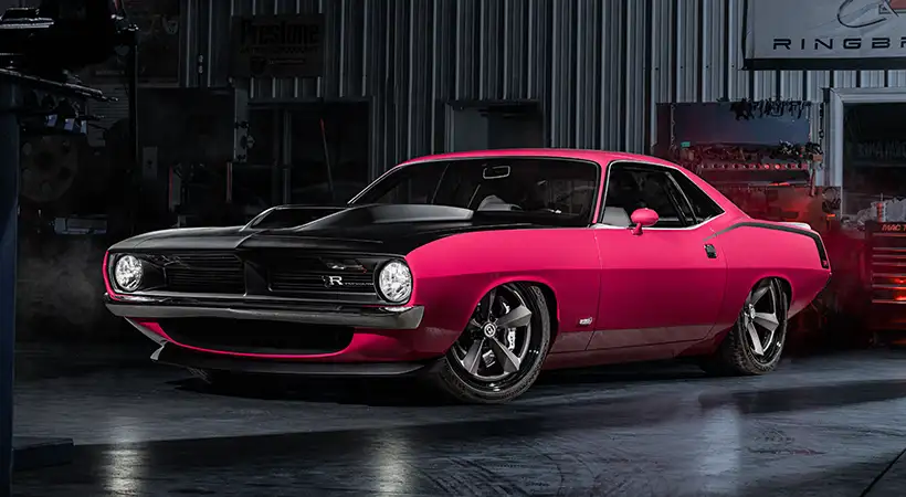 “Infected” ‘Cuda, un brutal muscle car creado por Ringbrothers