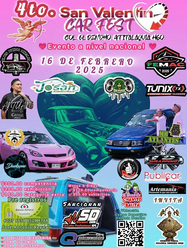 eventos autos modificados mexico febrero 2025