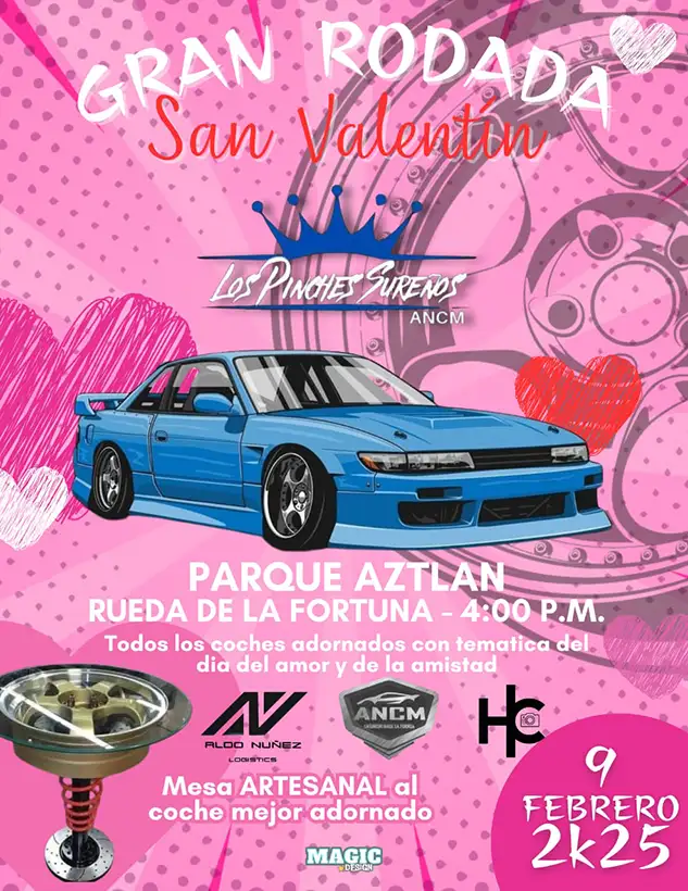 eventos autos modificados mexico febrero 2025